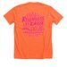 Kassie?s Kause&nbsp;, a Heather Orange Premium Unisex Tee (back-view)