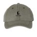 Lansdale Public Library Hats!, a Olive Printed Pigment Dye Baseball Cap