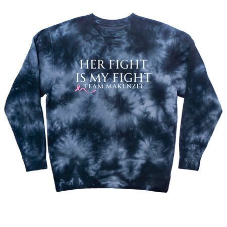 Dark Pullover Tie Dye Hoodie, a Black Tie Dye Crewneck Sweatshirt