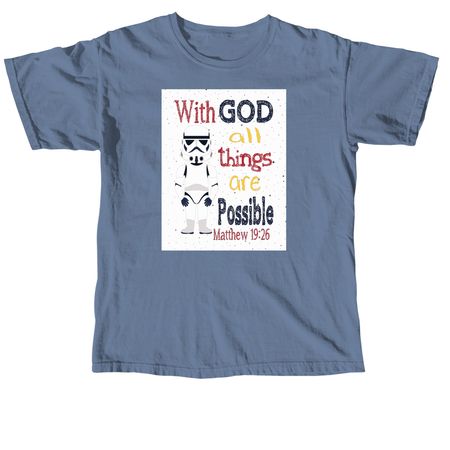 Storm Trooper&nbsp;, a Blue Jean Comfort Colors Unisex Tee