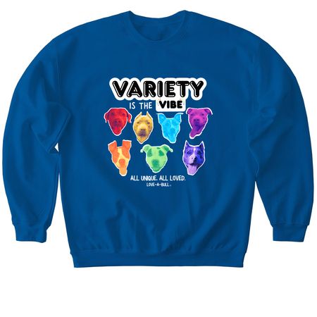 All Unique. All Loved., a Royal Softstyle Crewneck Sweatshirt