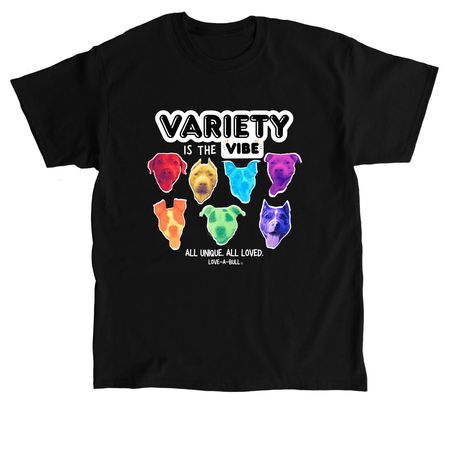 All Unique. All Loved., a Black Classic Unisex Tee