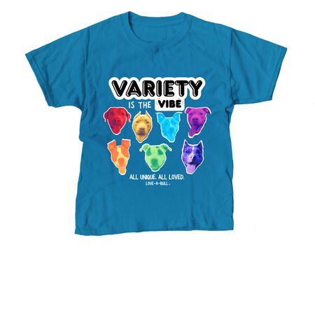 All Unique. All Loved., a Sapphire Youth Unisex Tee
