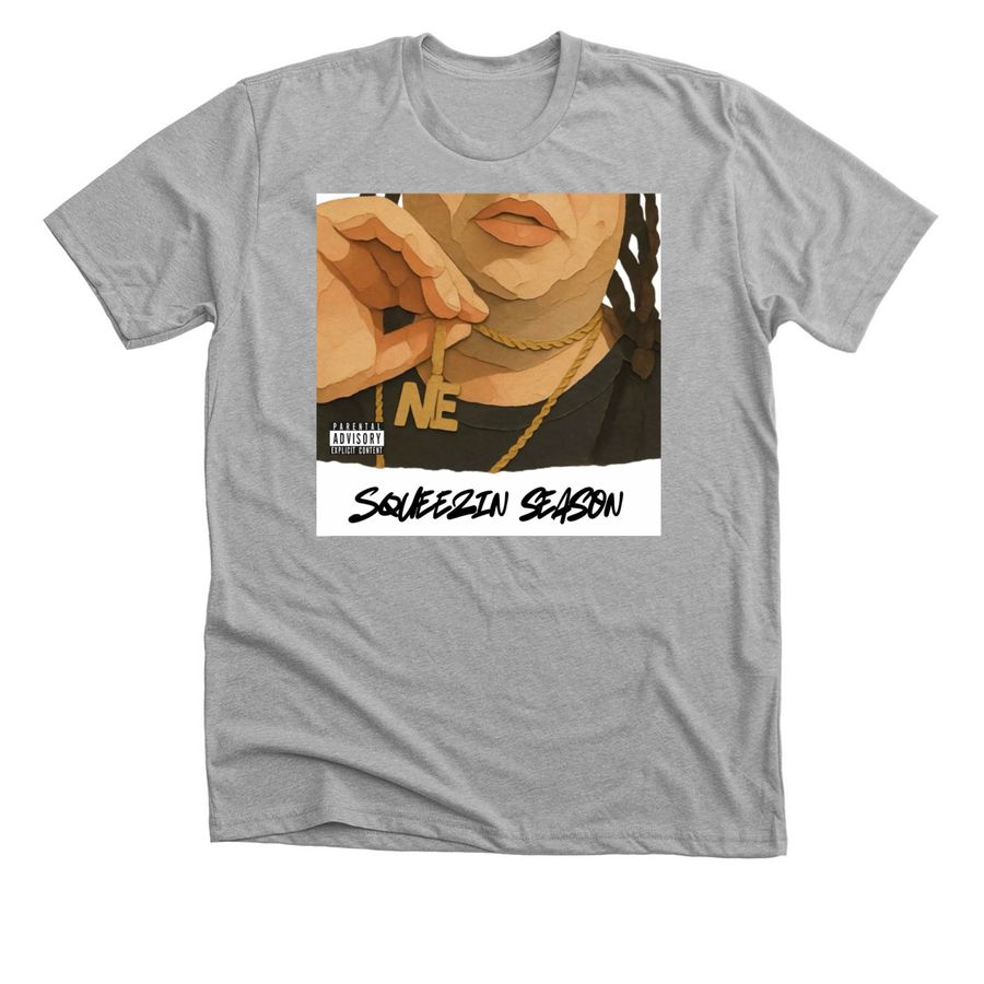 Squeezin Season&nbsp;, a Athletic Heather Premium Unisex Tee