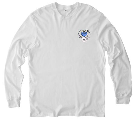 Lib Ladies Social of St Pete, a Bright White Allmade Organic Cotton Long Sleeve Tee