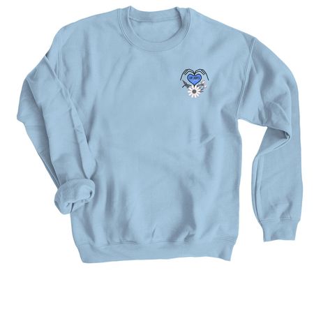 Lib Ladies Social of St Pete, a Light Blue Crewneck Sweatshirt