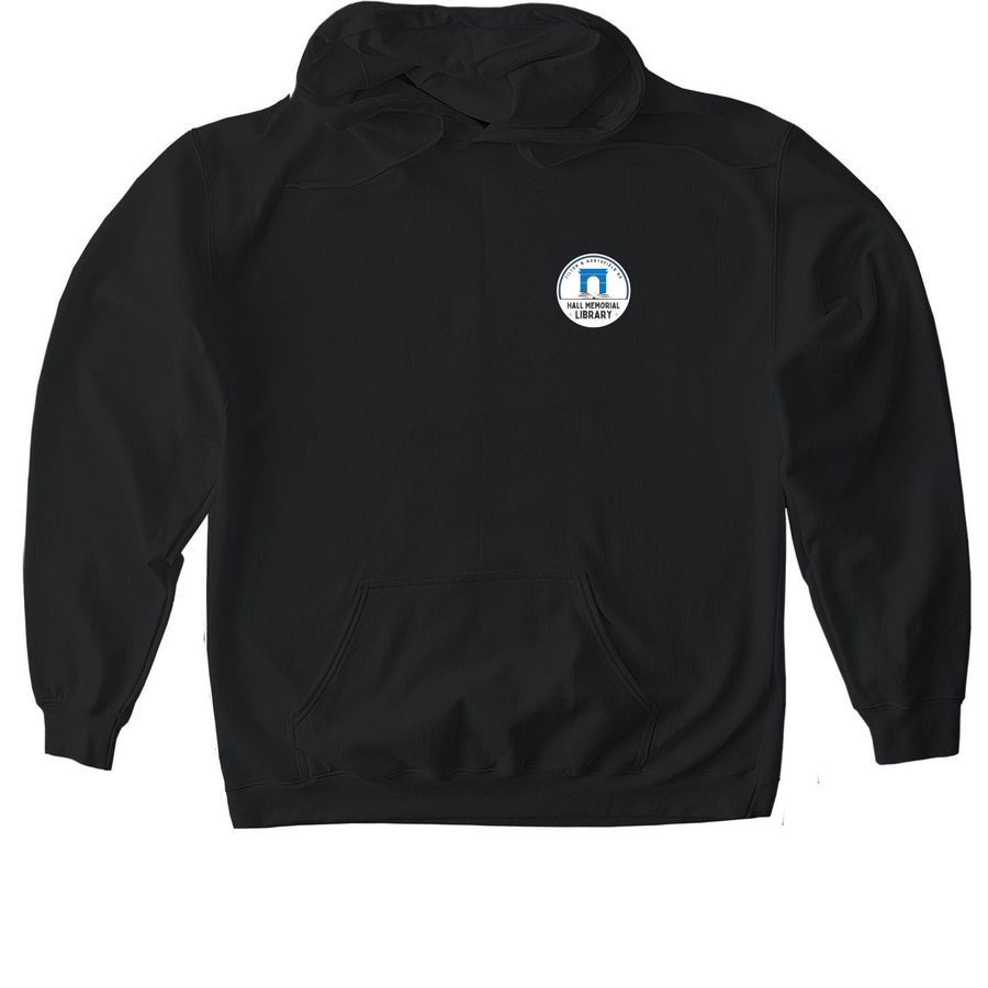 Wavy HML Light, a Black Gildan Softstyle Pullover Hoodie