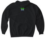 Zen4VO&nbsp;, a Black Gildan Softstyle Pullover Hoodie (back-view)
