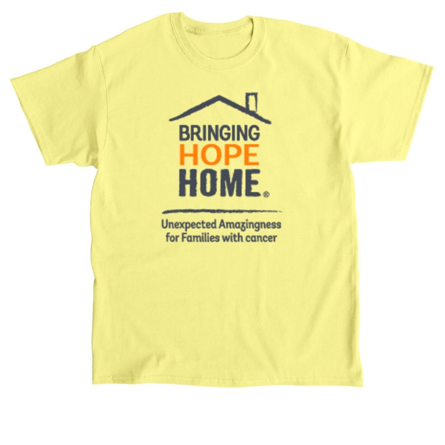 STAFF Bringing Hope Home Apparel - Grey Logo, a Cornsilk Classic Unisex Tee