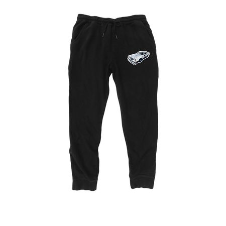 SVTBIRD OG Sweatpants&nbsp;, a Black Midweight Fleece Joggers