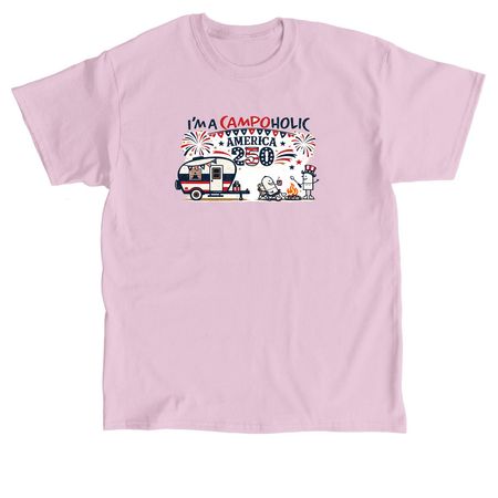 Campholic 250, a Light Pink Classic Unisex Tee