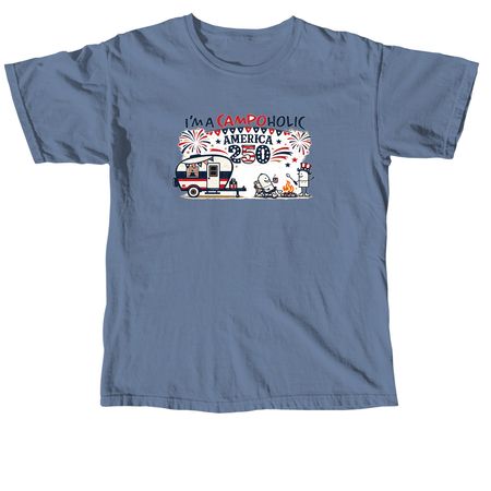 Campholic 250, a Blue Jean Comfort Colors Unisex Tee