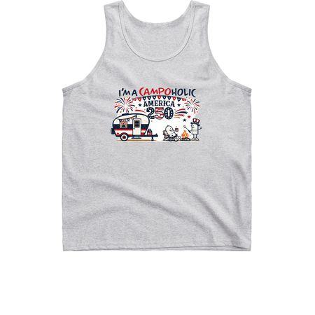 Campholic 250, a Sport Grey Classic Unisex Tank Top