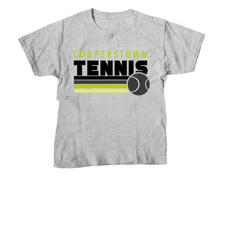 Coop Tennis Fast Ball, a Sport Grey Youth Unisex Tee