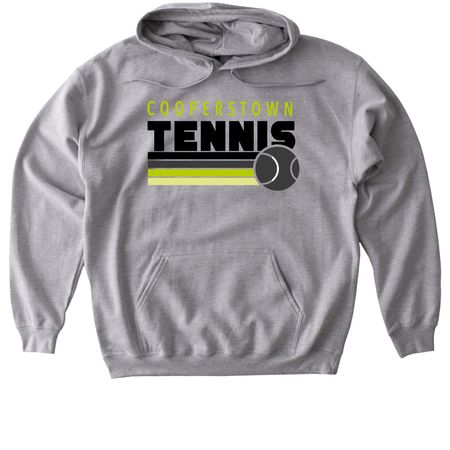 Coop Tennis Fast Ball, a Sport Grey Gildan Softstyle Pullover Hoodie