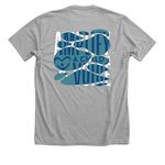 CASA Event Shirts, a Athletic Heather Premium Unisex Tee (back-view)