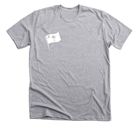 MUSC FLAG, a Athletic Heather Premium Unisex Tee
