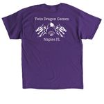Team Warhammer, a Purple Classic Unisex Tee (back-view)