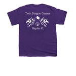 Team Warhammer, a Purple Youth Unisex Tee (back-view)
