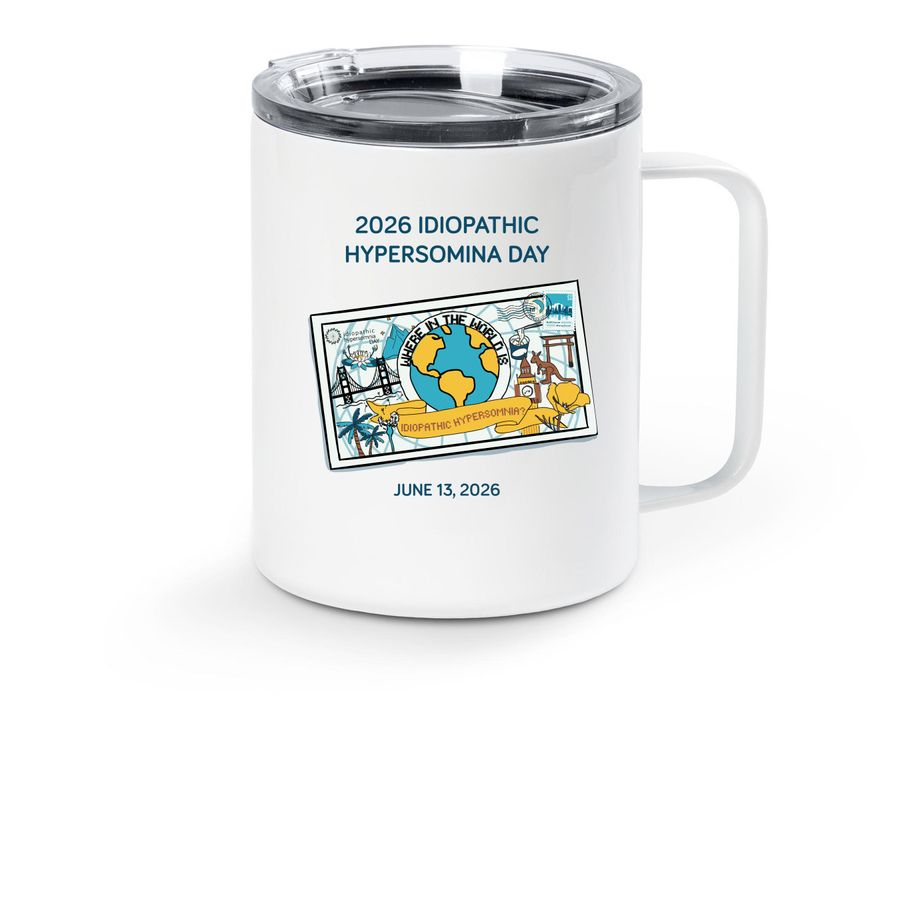 IH Day 2026 Travel Mug, a White Stainless Steel Travel Mug