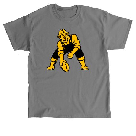 Steel Worker Football, a Charcoal Classic Unisex Tee