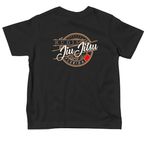 Rudis Toddler Gear, a Black Toddler Tee (back-view)