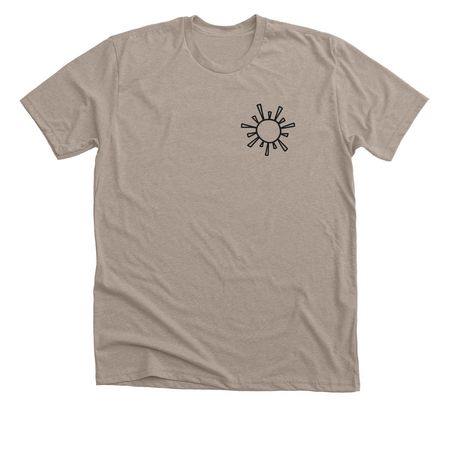 Life is Golden for Childhood Cancer&nbsp;, a Heather Stone Premium Unisex Tee