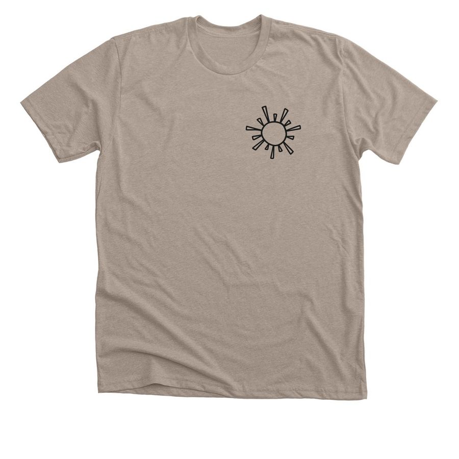Life is Golden for Childhood Cancer&nbsp;, a Heather Stone Premium Unisex Tee
