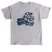 Front Only Design in Navy, a Sport Grey Classic Unisex Tee