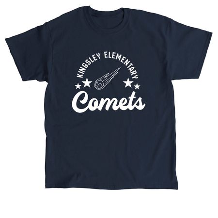 Kingsley Comets T, a Navy Classic Unisex Tee