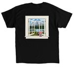 WINDOW TO JAM Tee, a Black Classic Unisex Tee (back-view)