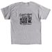 Rescue Life Chose Me, a Sport Grey Classic Unisex Tee (back-view)