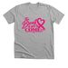 The Breast is Yet to Come, a Athletic Heather Premium Unisex Tee