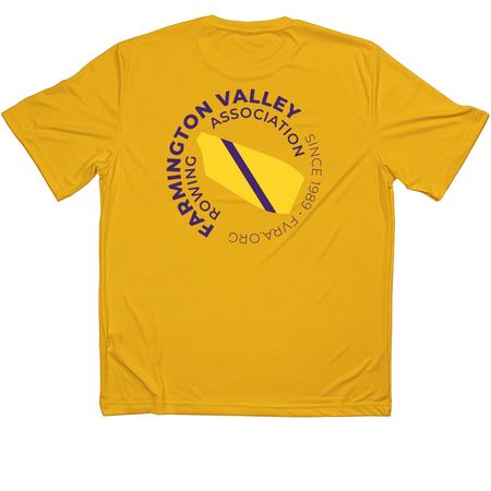 FVRA High-Viz Collection, a Gold Classic Performance Tee