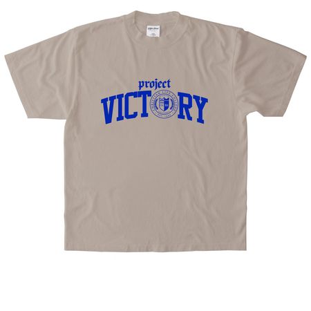 Project Victory Light, a Oatmeal Heavyweight Garment Dye Tee