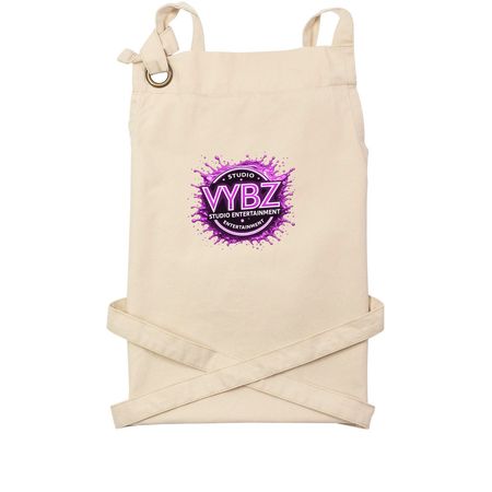 VYBZ STUDIO, a Natural Cotton Canvas Pocket Apron