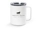 Travel mug, a White Stainless Steel Travel Mug