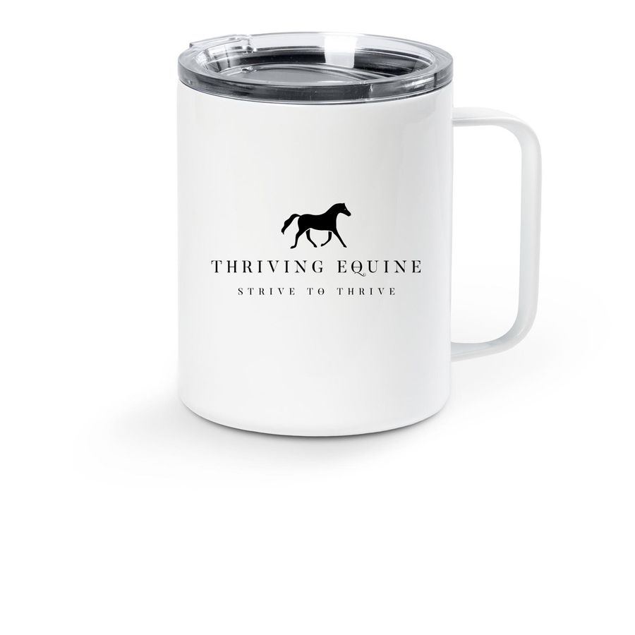 Travel mug, a White Stainless Steel Travel Mug