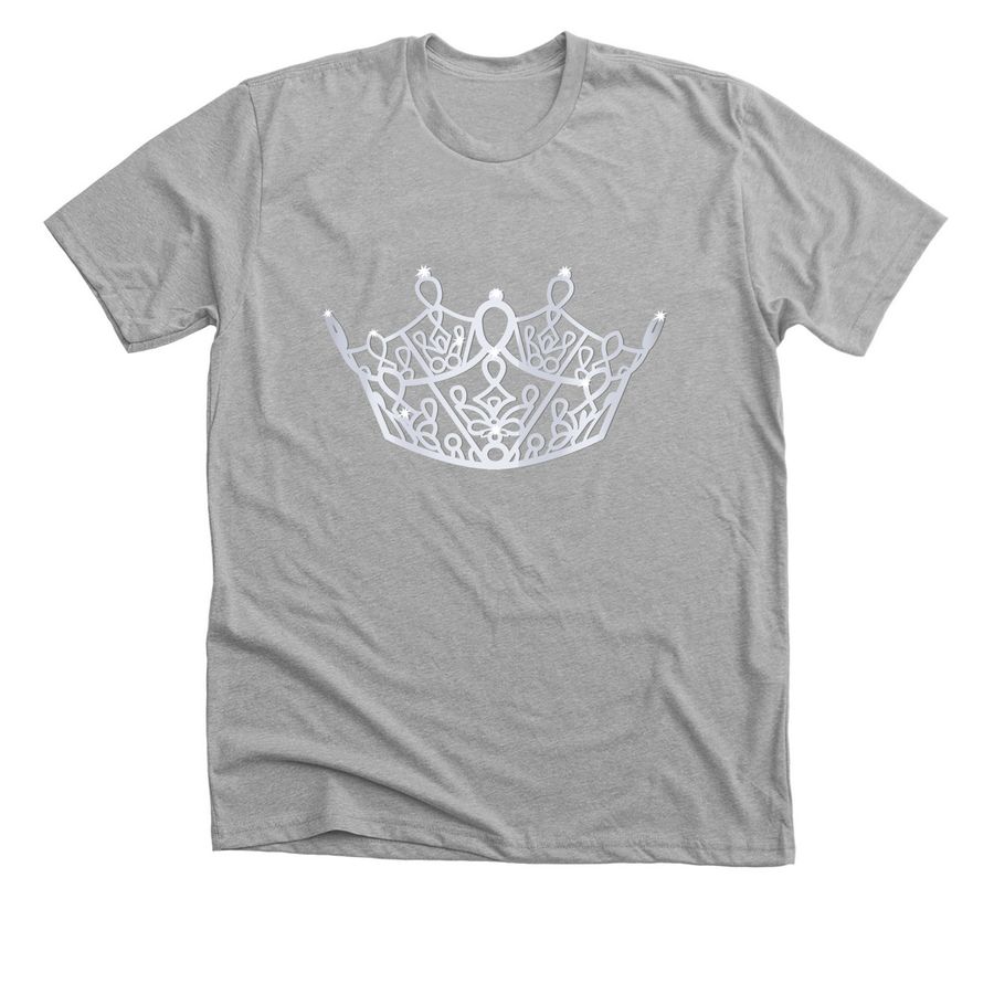 Miss Oakland County Volunteer Fundraiser, a Athletic Heather Premium Unisex Tee