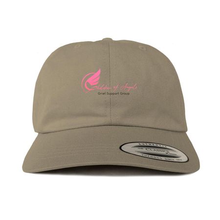 Logo Hat, a Khaki Printed Classic Baseball Cap