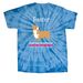 ECCR Foster, a Baby Blue Classic Tie Dye Tee (back-view)
