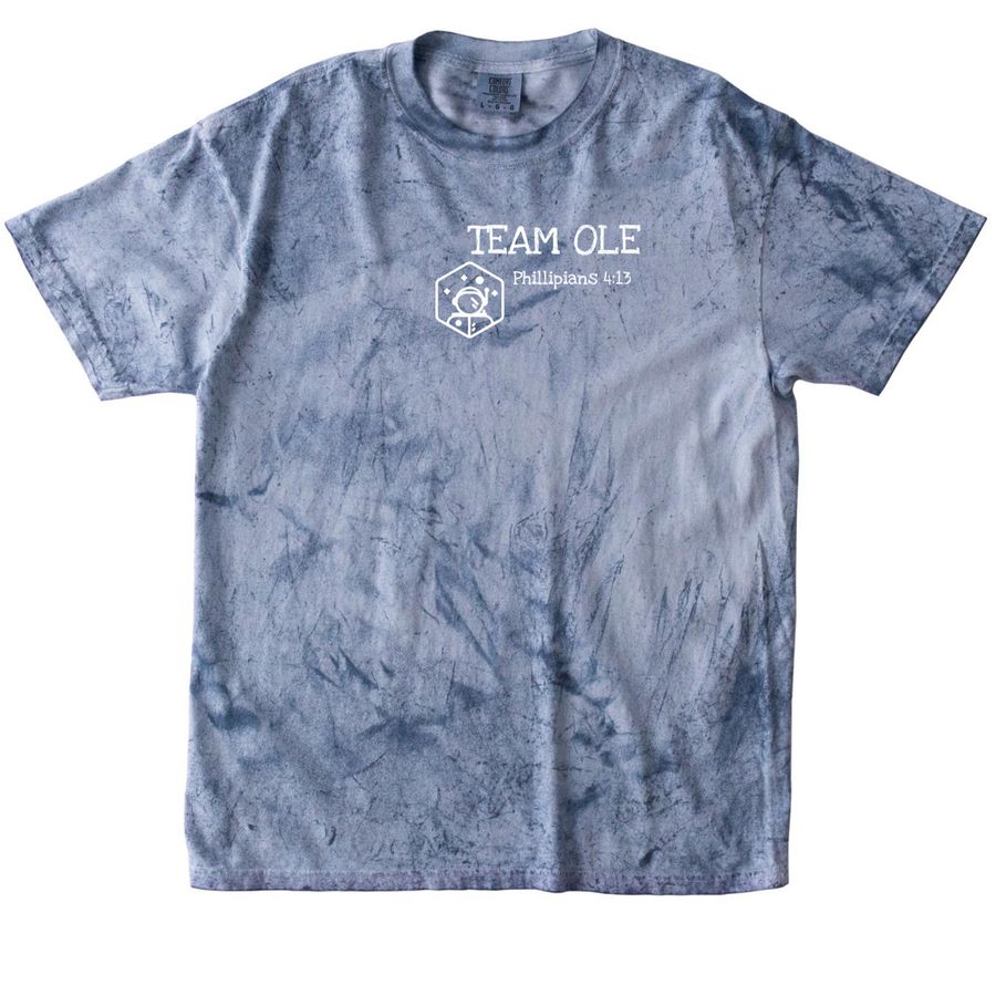 Ole?s Battle to Beat Cancer, a Ocean Comfort Colors Colorblast Tee