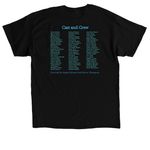 Anything Goes Tees, a Black Classic Unisex Tee (back-view)