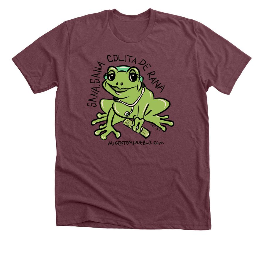 Sana, Sana&nbsp;, a Heather Maroon Premium Unisex Tee