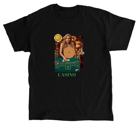 CASINO, a Black Classic Unisex Tee