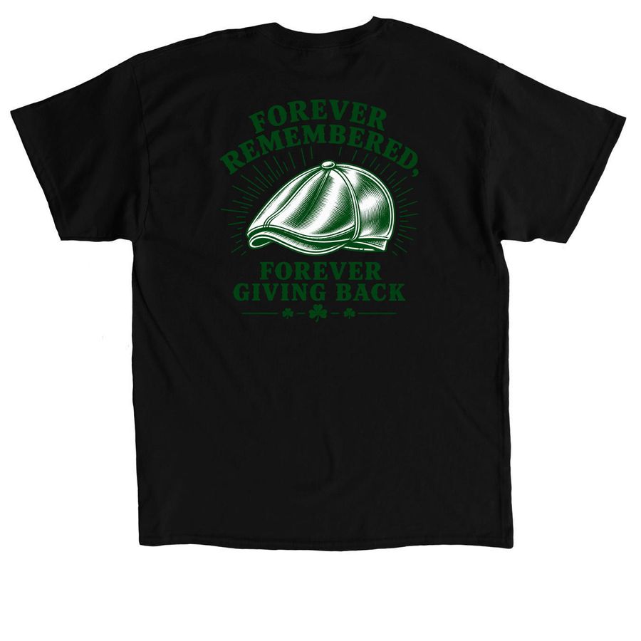The Danny Rodgers Memorial Foundation, a Black Classic Unisex Tee (back-view)