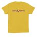 Premium Cotton LGBTQ SAVES Adult Tee, a Yellow Premium Cotton Tee