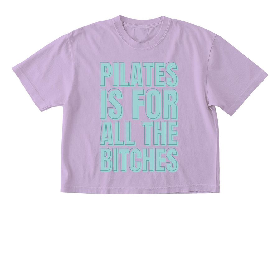 Pilates, a Orchid Comfort Colors Boxy Tee