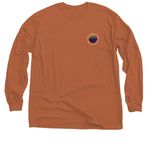 2027 Witches Paddle: Limited Time Only, a Texas Orange Classic Long Sleeve Tee (back-view)