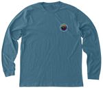 2027 Witches Paddle: Limited Time Only, a Heather Deep Teal Premium Long Sleeve Tee (back-view)